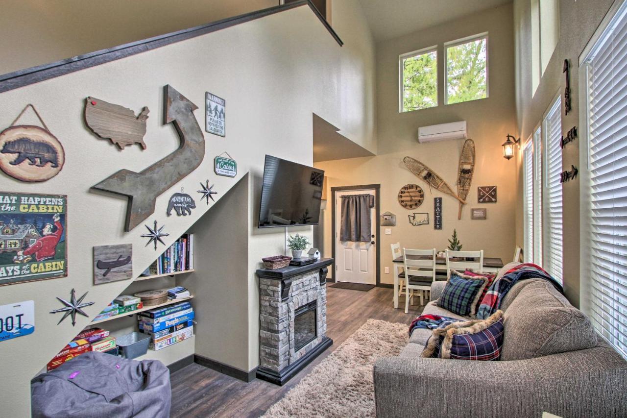 Cozy Cabin - 5 Miles To Mt Rainier National Park! Ashford Eksteriør billede