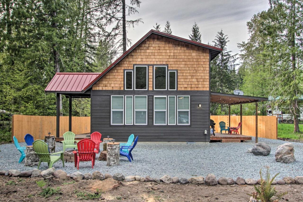 Cozy Cabin - 5 Miles To Mt Rainier National Park! Ashford Eksteriør billede