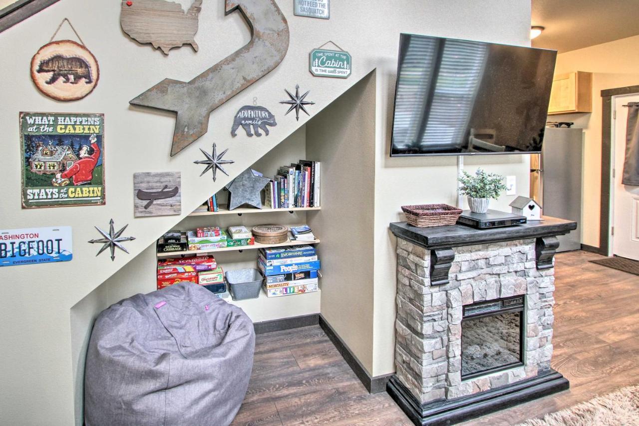 Cozy Cabin - 5 Miles To Mt Rainier National Park! Ashford Eksteriør billede