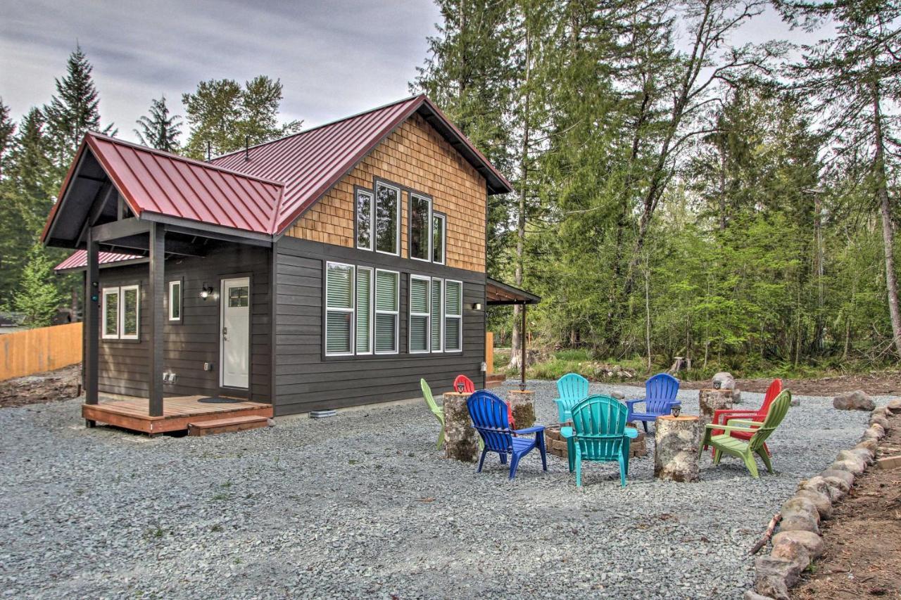 Cozy Cabin - 5 Miles To Mt Rainier National Park! Ashford Eksteriør billede